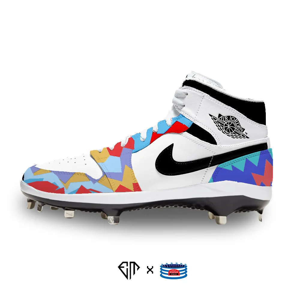 "Abstract" Jordan 1 Retro Cleats