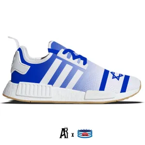 "Israel" Adidas NMD R1 Casual Shoes by Stadium Custom Kicks