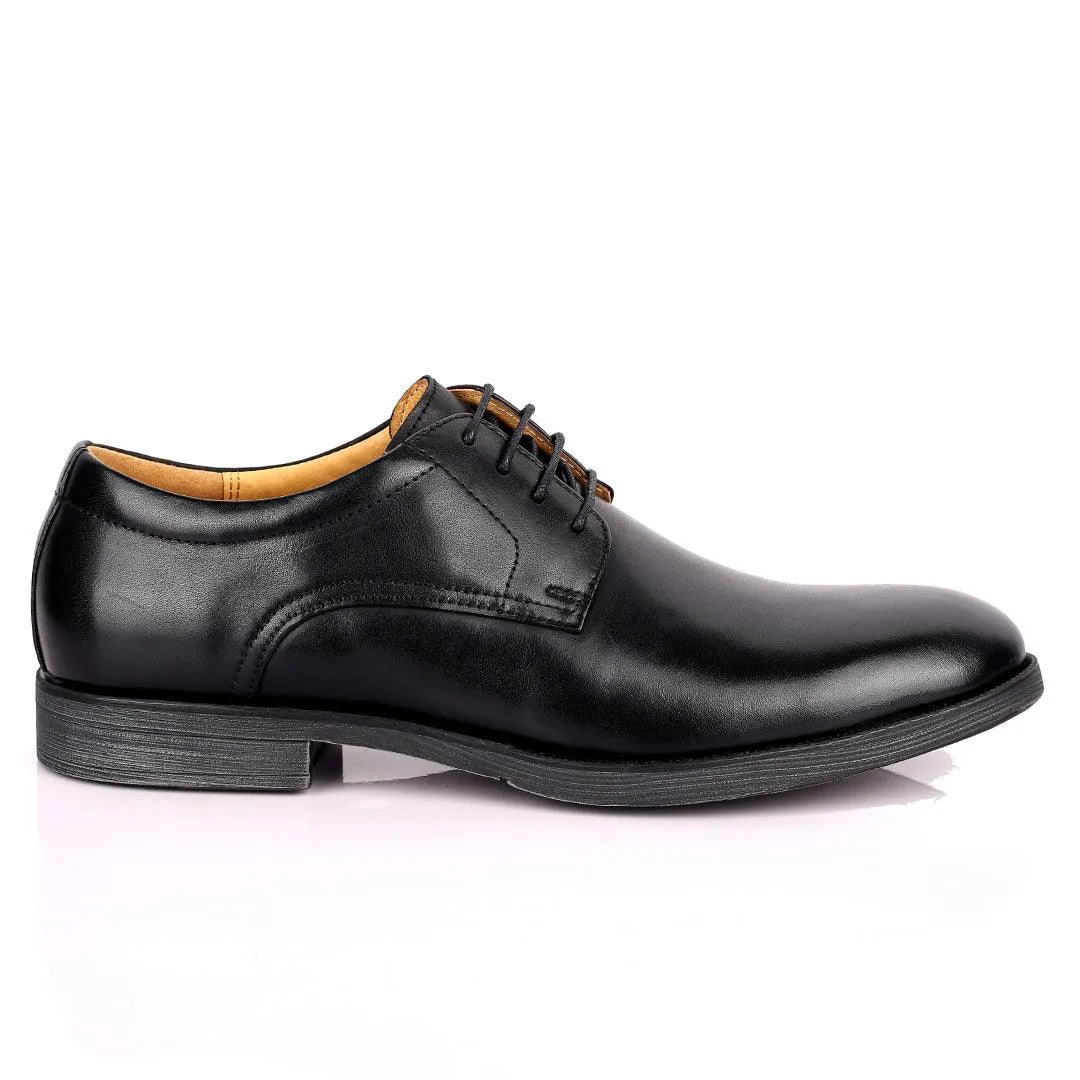 Rena Dulbecc Black Lace up Formal Superlative Shoe