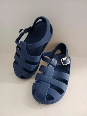 Roman Jelly Sandals Navy