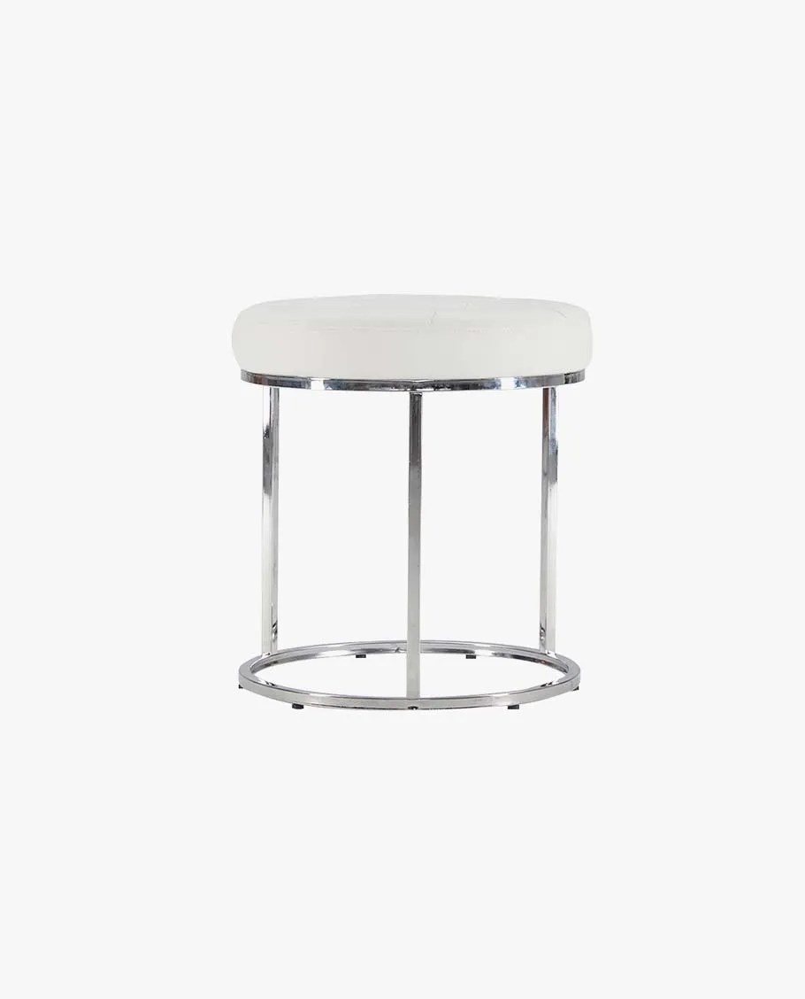 San Juan Round Open Base Vanity Stool