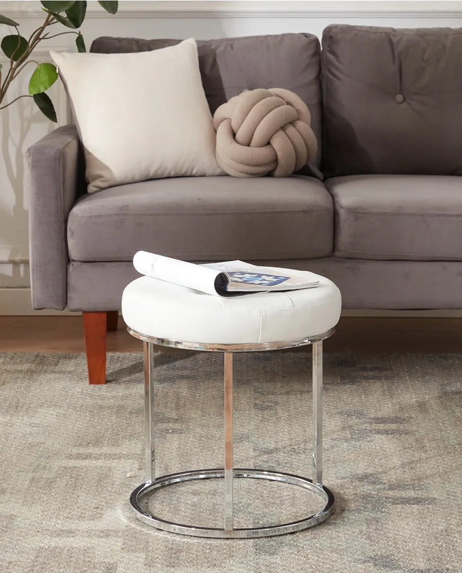 San Juan Round Open Base Vanity Stool