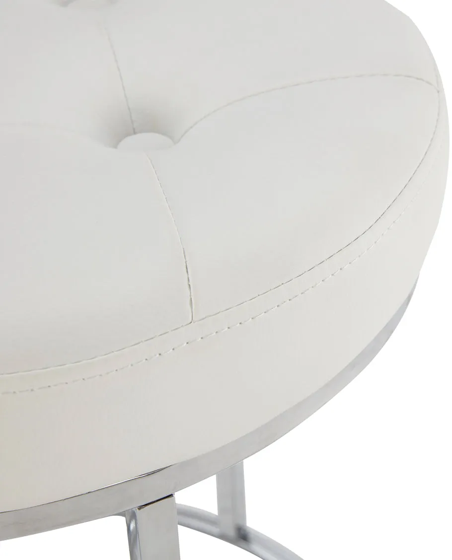 San Juan Round Open Base Vanity Stool