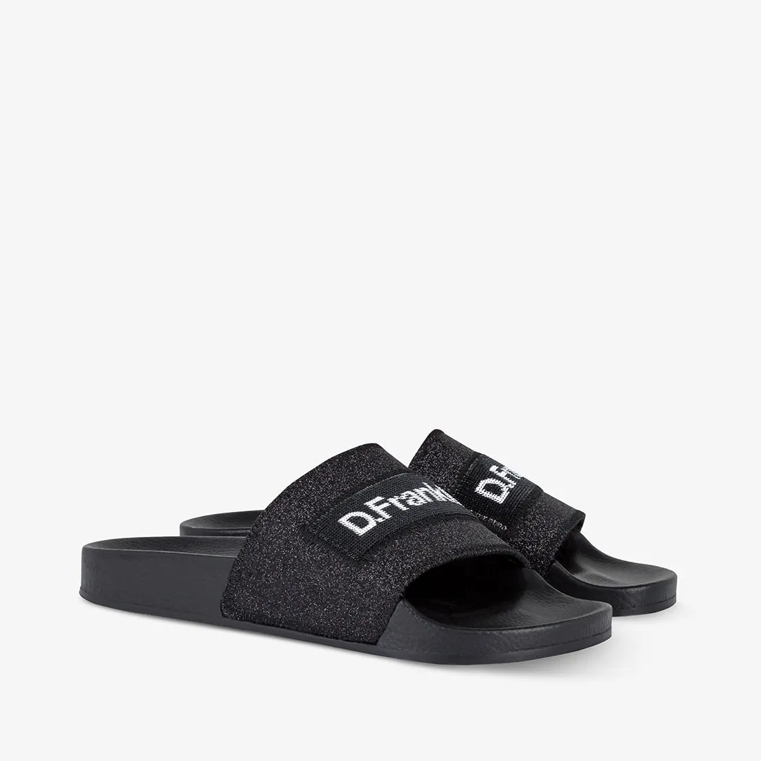 Sequins Slide Black