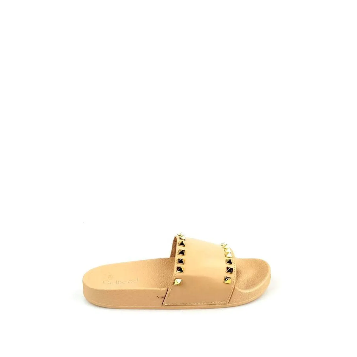 Serenna Slip On Studded Slider