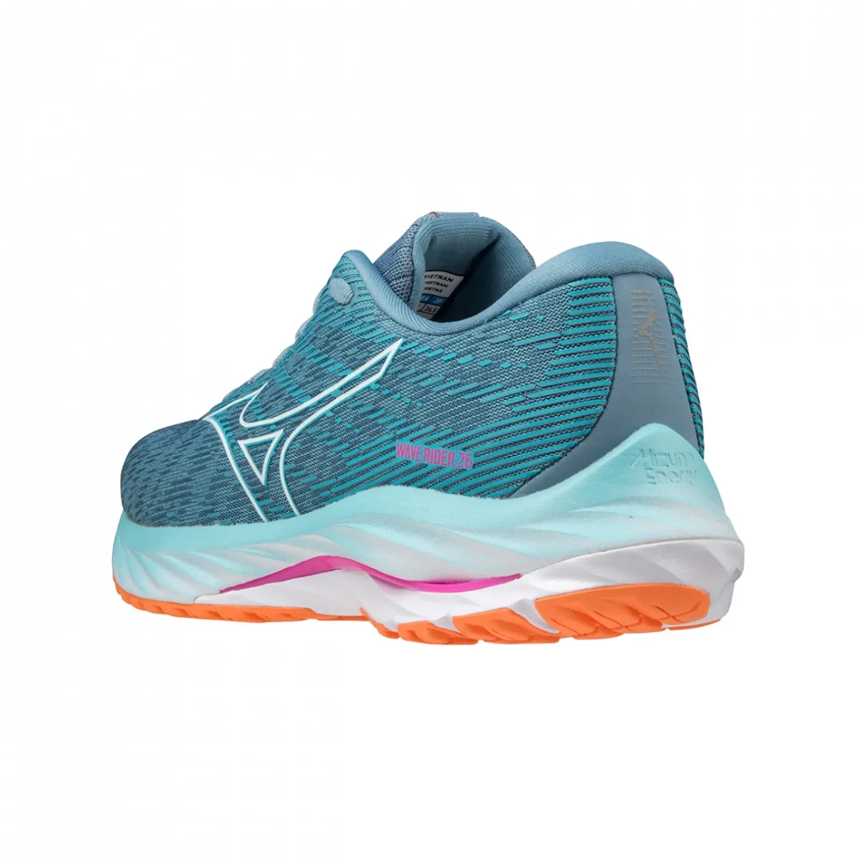 Shoes Mizuno Wave Rider 26 Blue Orange  Women