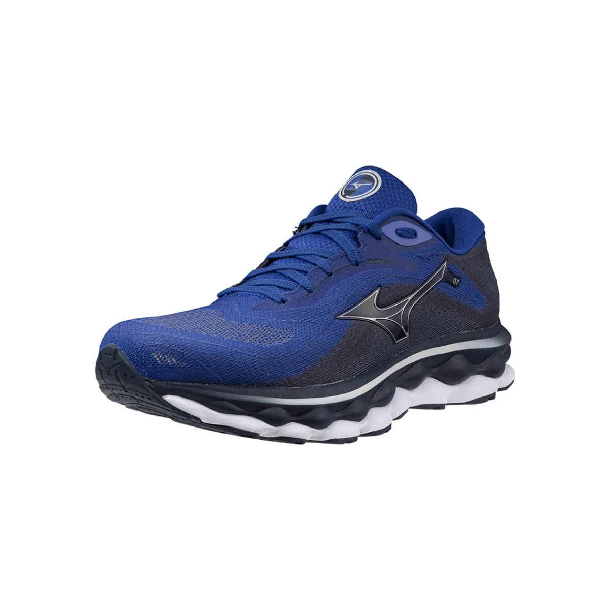 Shoes Mizuno Wave Sky 7 Blue Black SS24