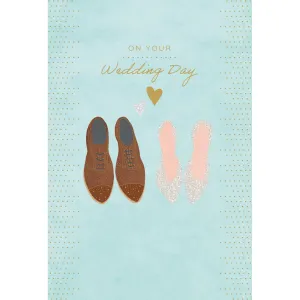 Shoes Wedding Card