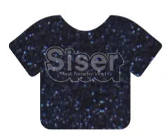 Siser Glitter HTV - 1 12x20" Sapphire Siser Glitter HTV, Siser Glitter Heat Transfer Vinyl, Blue Glitter HTV, Siser Blue Glitter HTV,  Navy Glitter HTV