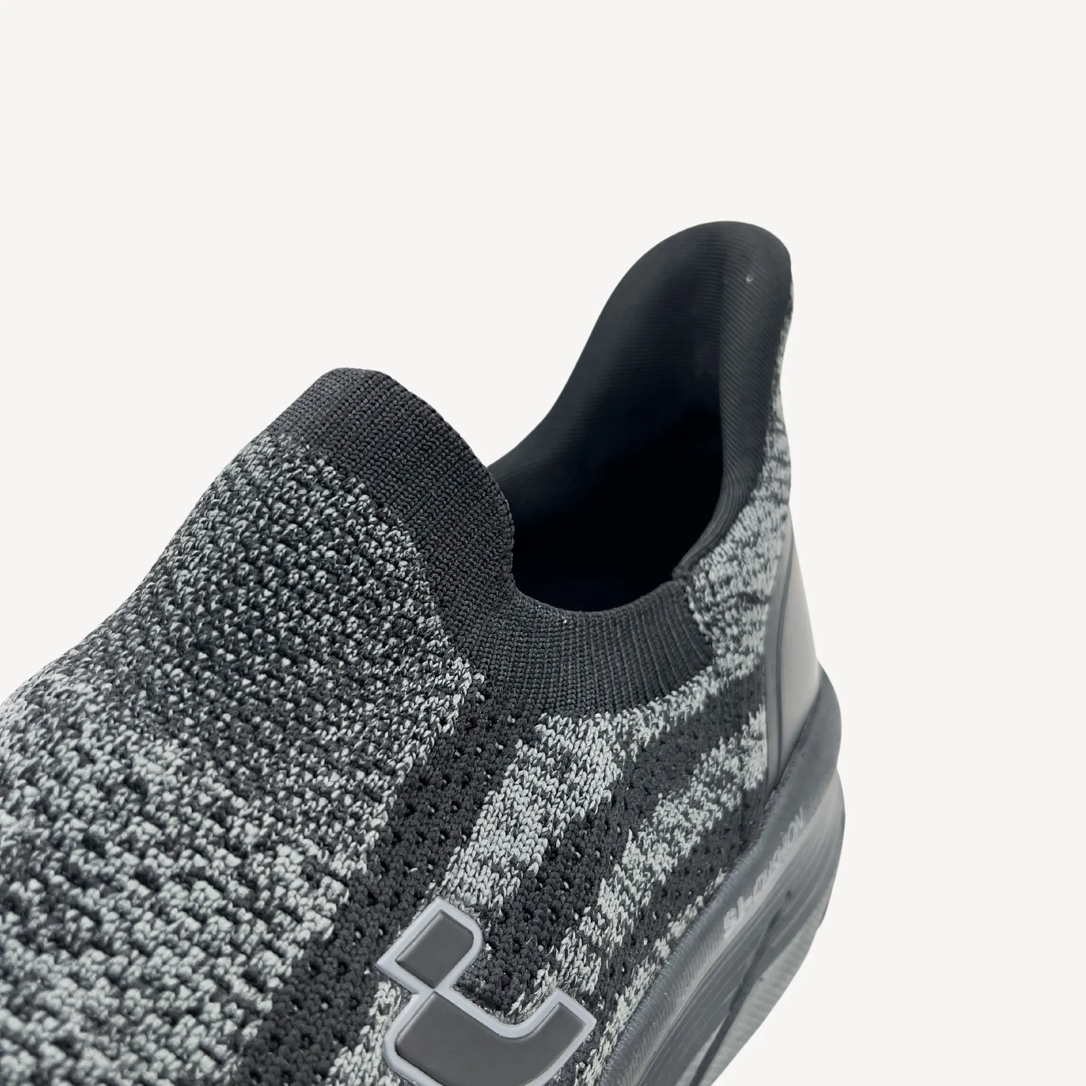 SJ Cushion Slip On Men Black Grey