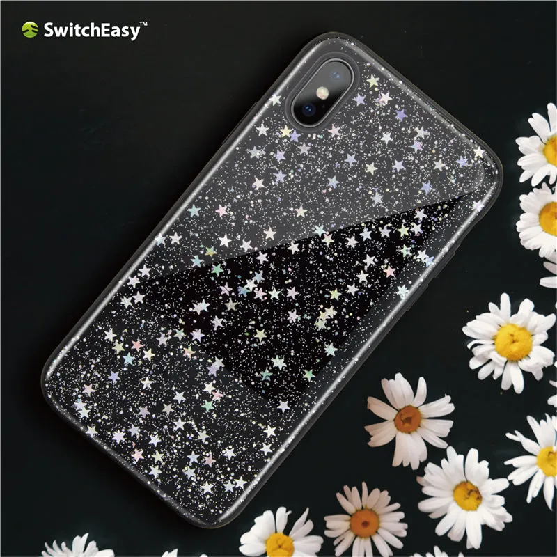 SwitchEasy Flash Shockproof Glitter Back Case Cover