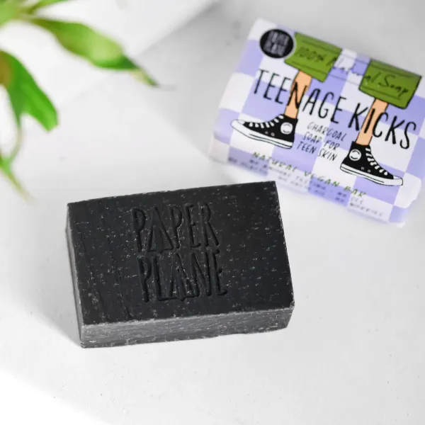 Teenage kicks natural vegan soap bar