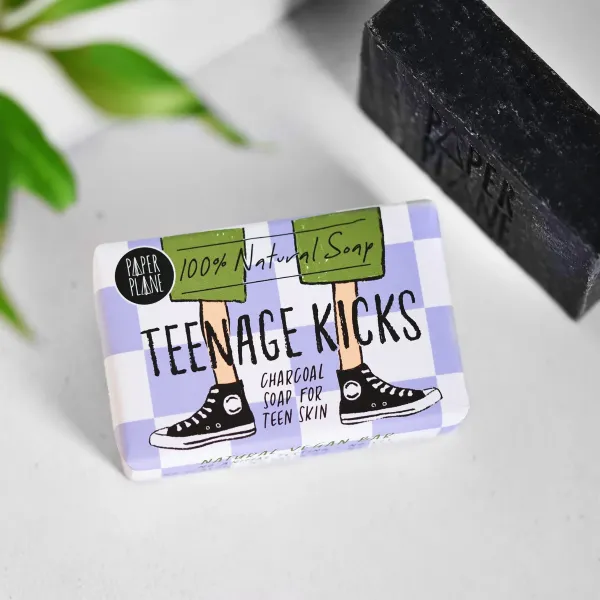 Teenage kicks natural vegan soap bar