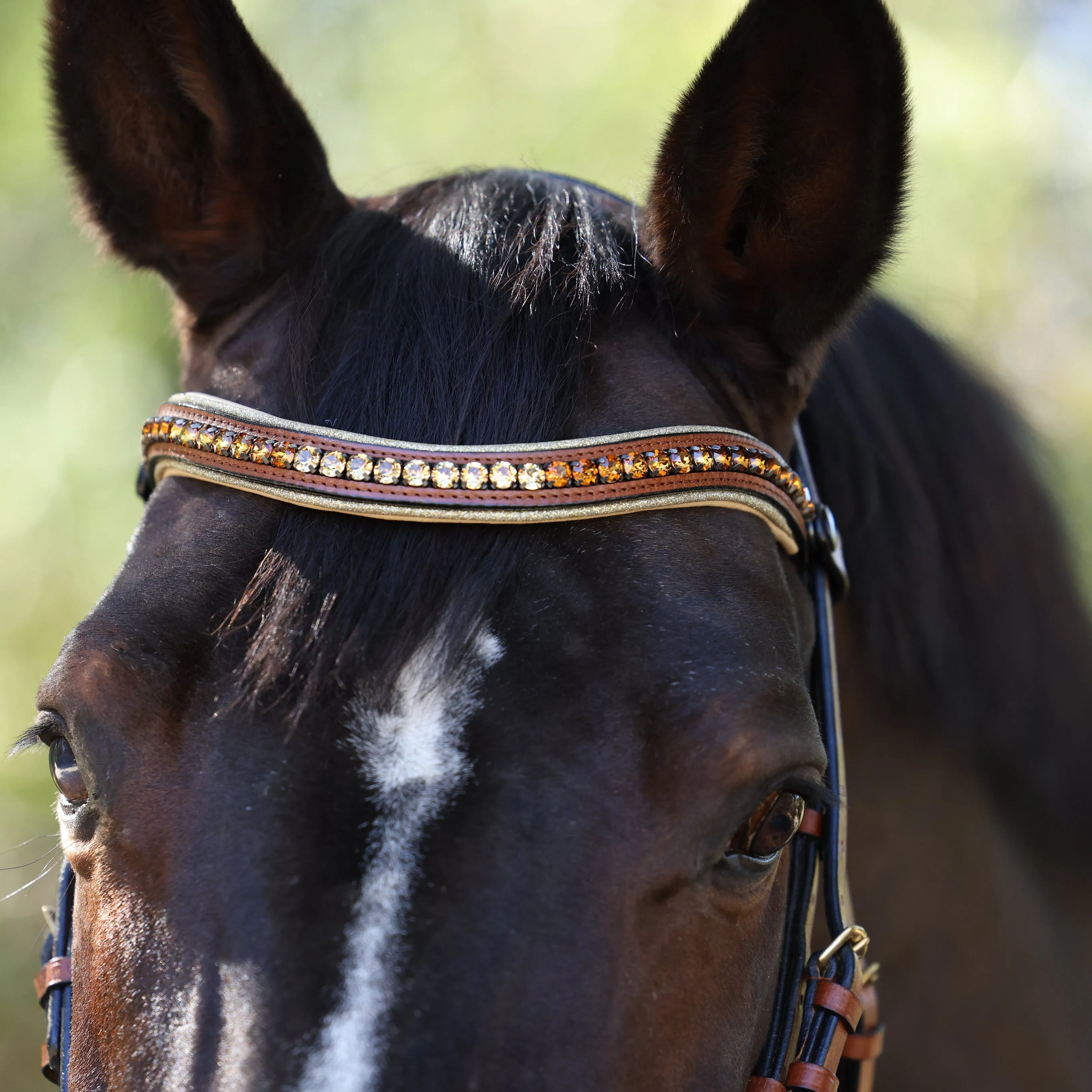 The Willow - Cognac Leather Snaffle Bridle