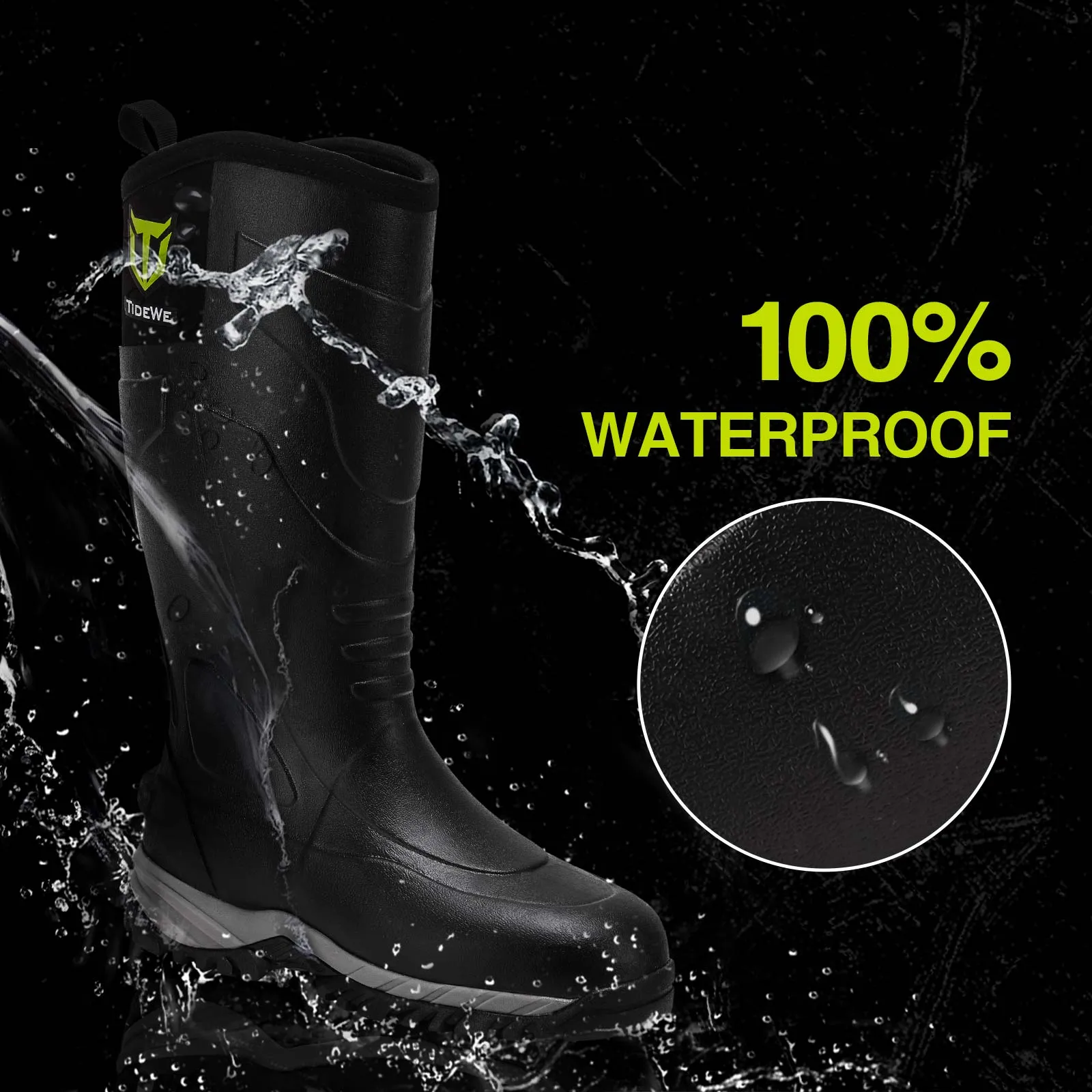 TideWe® Rubber Hunting Boots