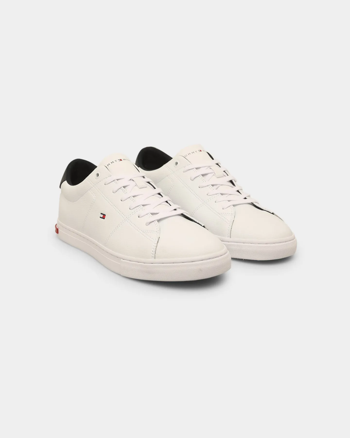 Tommy Jeans Essential Leather Detail White