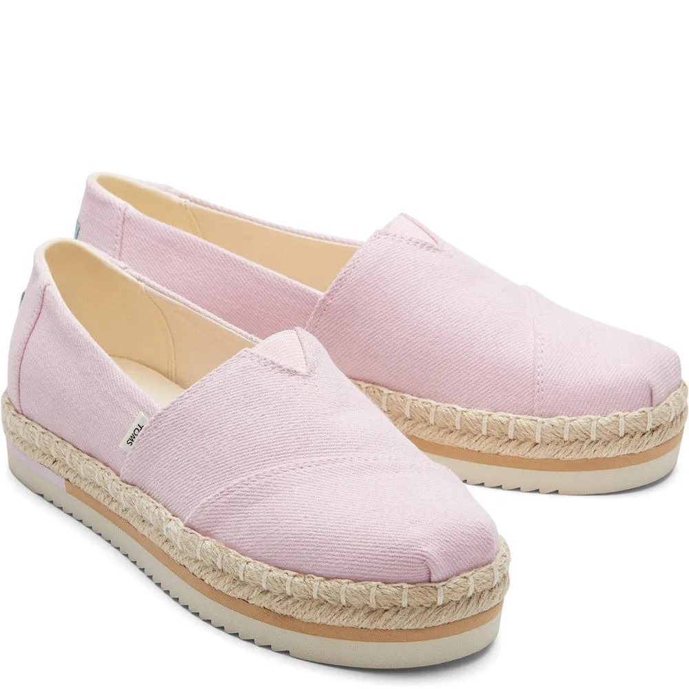 TOMS Alpargata Platform Rope Shoes