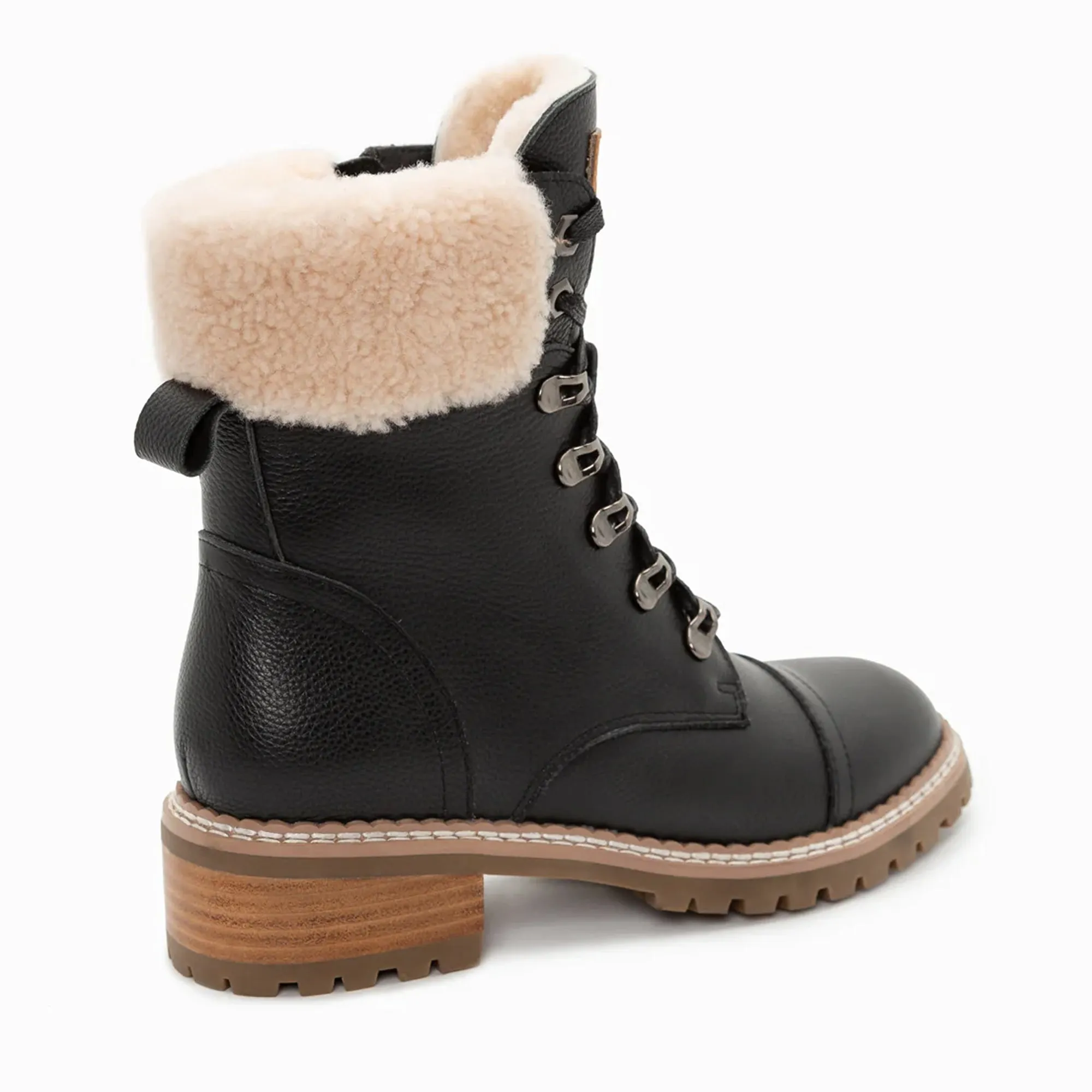 UGG Lyric Lace Up Leather Boots