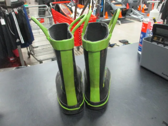 Used Teenage Mutant Ninja Turtles Rain Boots kids Size 9-10