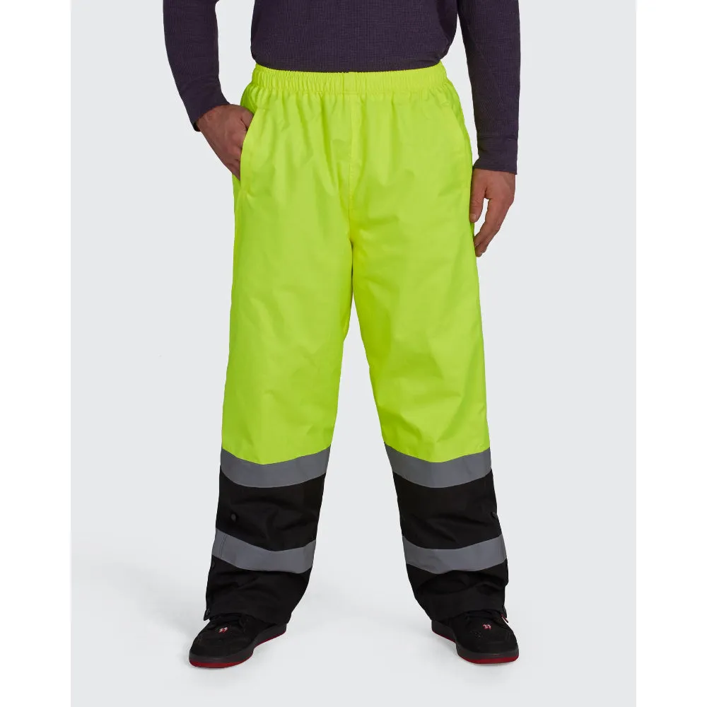 Utility Pro Hi Vis Pro Grade Class 3 Waterproof Rain Pants - UHV452P