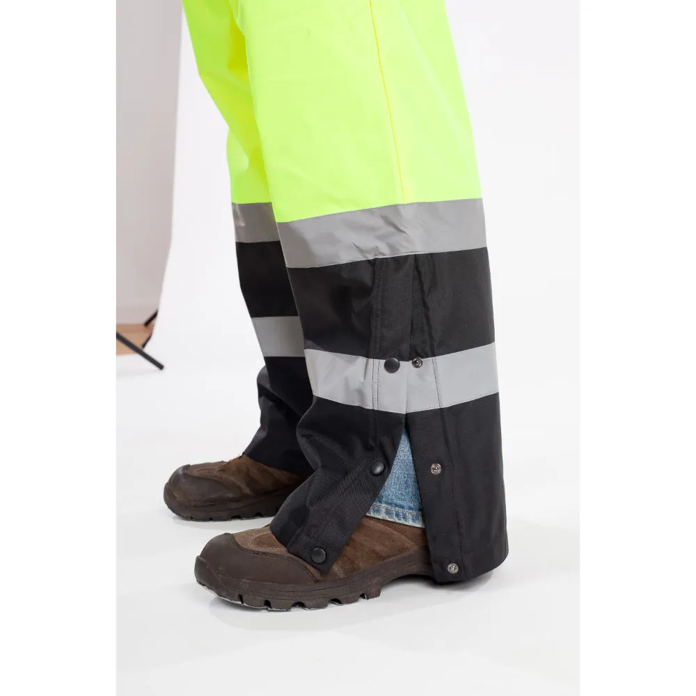 Utility Pro Hi Vis Pro Grade Class 3 Waterproof Rain Pants - UHV452P