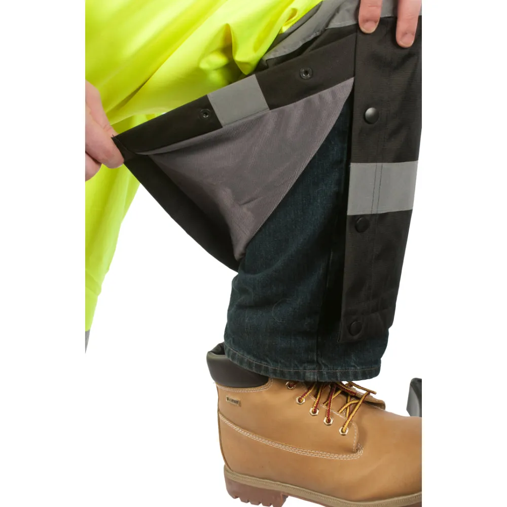 Utility Pro Hi Vis Pro Grade Class 3 Waterproof Rain Pants - UHV452P