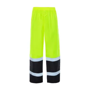 Utility Pro Hi Vis Pro Grade Class 3 Waterproof Rain Pants - UHV452P