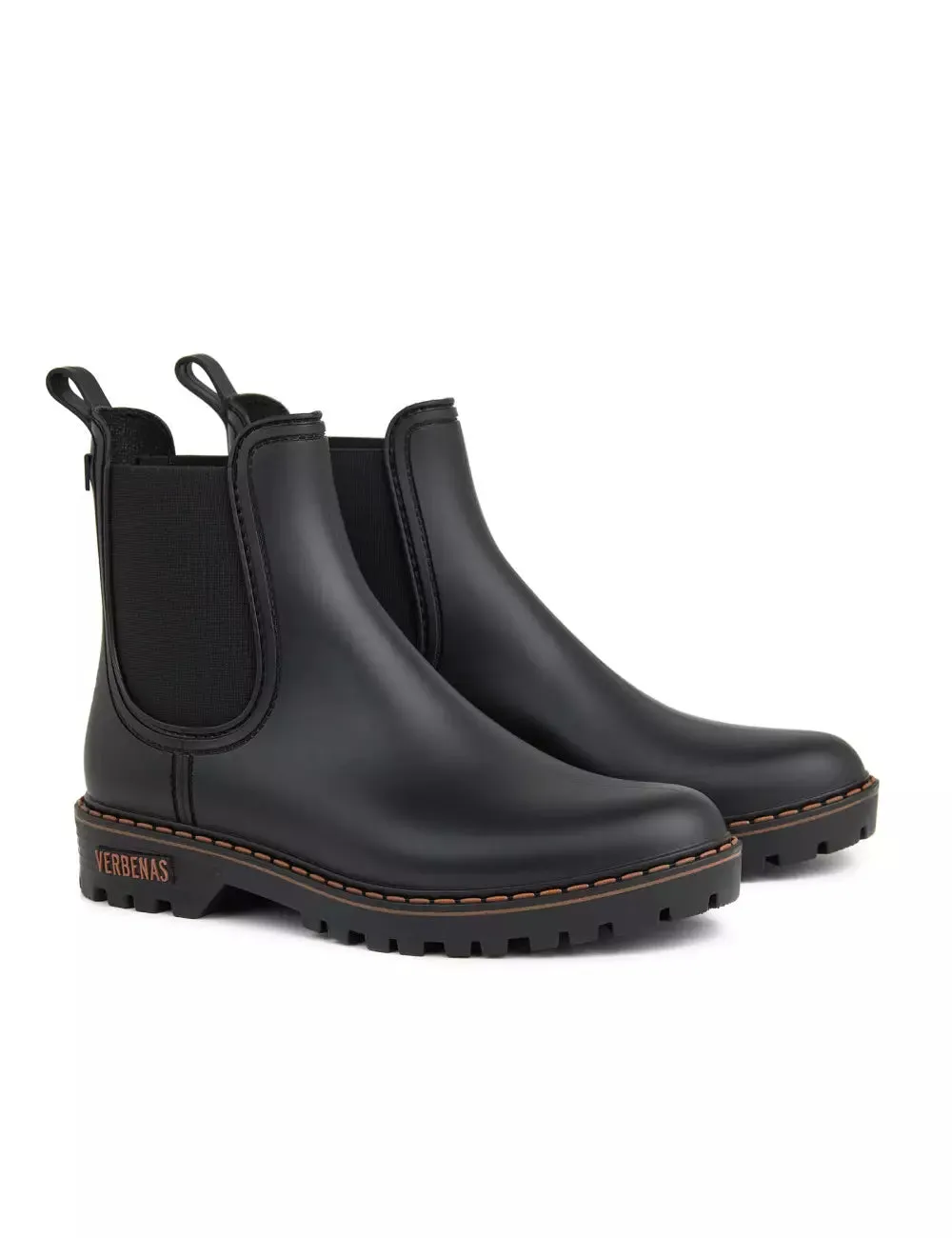 Verbenas Gaudi Countryside Negro Womens Wellington Boots