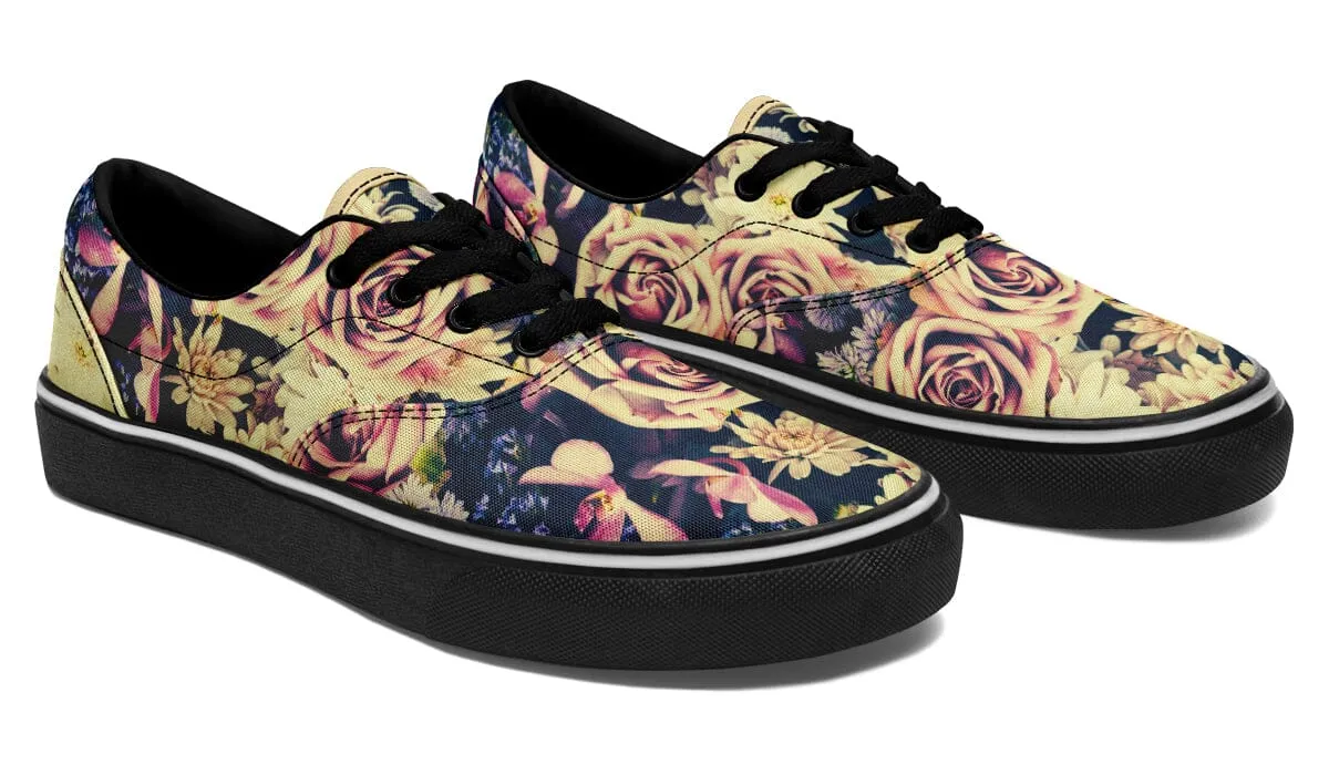 Vintage Flowers Street Vibe Shoes