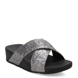 Women's FitFlop, Lulu Glitterball Cross Slide Sandal